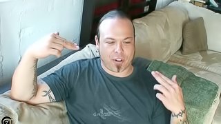 Dirty Prick Talking About Gay Sex And Then Wanking His Stiff Rod