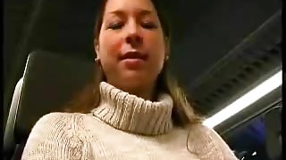blowjob from blue eyed milf