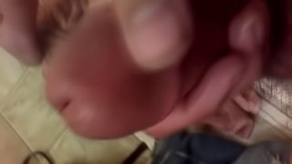 Stroking My Big Headed Cock Until I Shoot A Hot Load