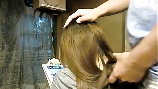 Chinese Hairjob 11